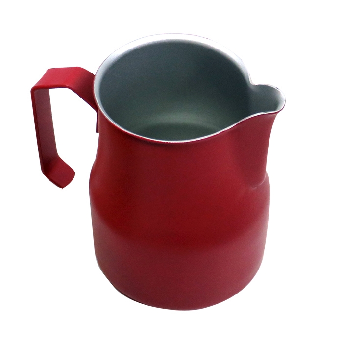 קנקן/כד הקצפה 75CL אדום  טפלון תואם MOTTA