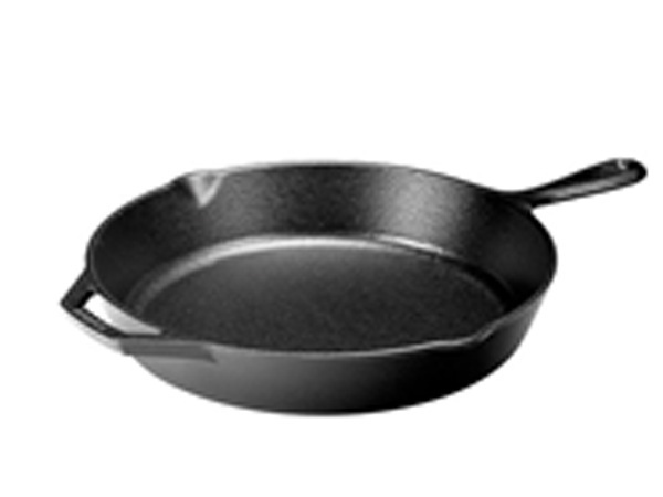 מחבת יציקת ברזל עם ידית אחיזה 30 ס"מ LODGE (יציקה)