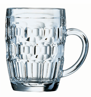 כוס/ספל בירה בריטניה ARCOROC 57CL ללא עיגול להדפסה