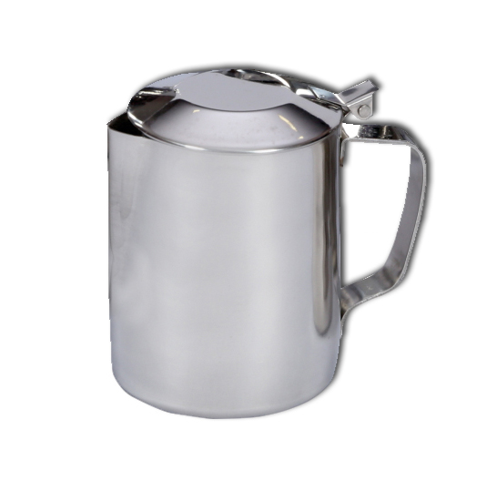 כד נירוסטה ישר עם מכסה  2 ליטר