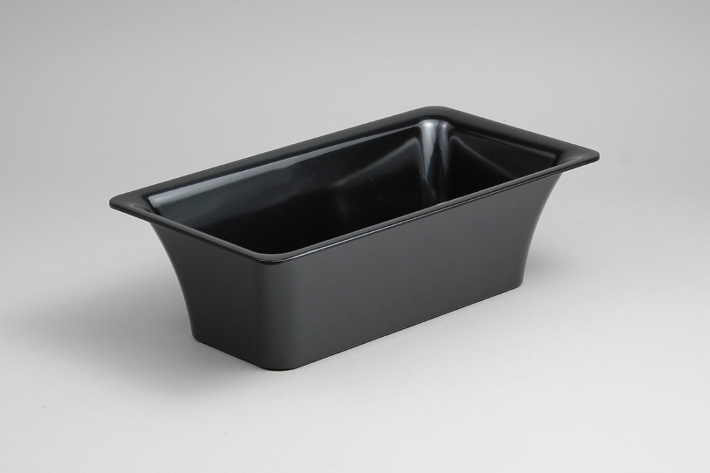 גסטרונום סלים 1/3 מלמין שחור גובה 10  EFAY