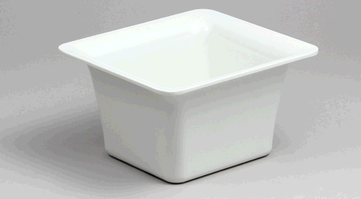 גסטרונום מלמין סלים 1/6-100 לבן EFAY