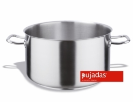 סיר נירוסטה בינוני 45 ג' 28 ס"מ 44.5 ליטר PUJADAS INOX PRO