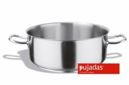 סיר נירוסטה נמוך 50 ג' 20 ס"מ 39 ליטר PUJADAS INOX PRO