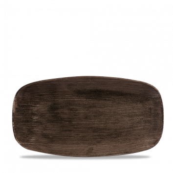 פלטה מלבנית 35.5/18.9 ס"מ שחור CHURCHILL PATINA