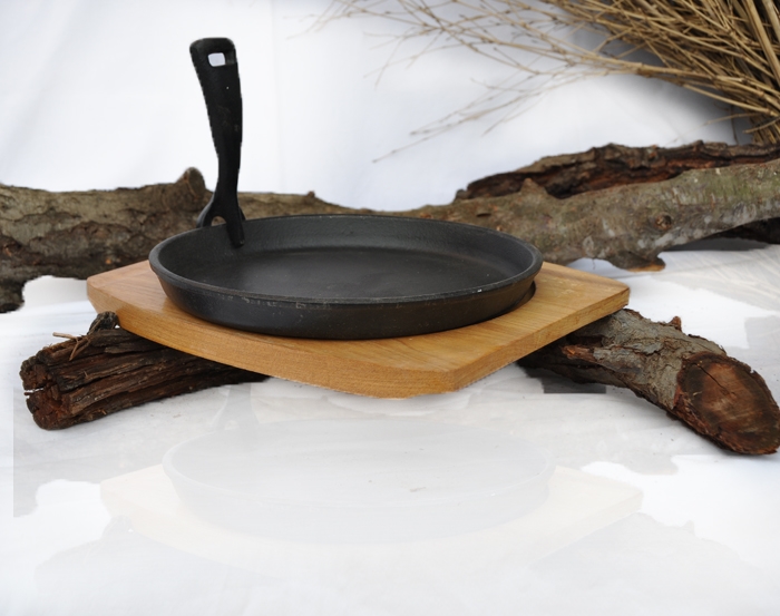 תחתית עץ למחבת 20 ס"מ יציקה מידות פלטה 24/21 ס"מ