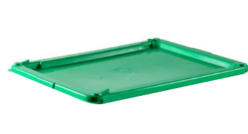 מכסה למיכל 130 ליטר ירוק 72/55 ס"מ