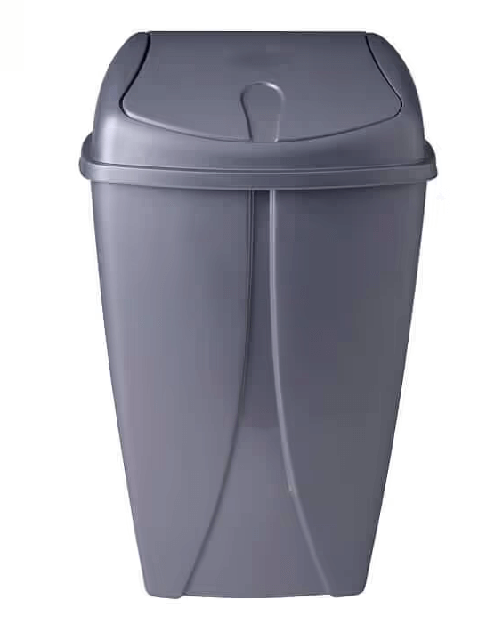 פח שובך 50 ליטר 54/40/31 מחוזק אפור