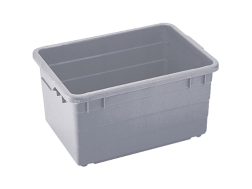 מיכל 70 ליטר אפור 66x45 גובה 34 ס"מ פלסגד מאושר מזון