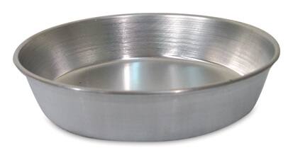 מגש /תבנית פיצה אלומיניום 18 עמוקה  גובה 4 ס"מ(ארק)