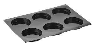 תבנית סיליקון 60/40 6 שקעים קוטר 16 ג 3 PAVONI