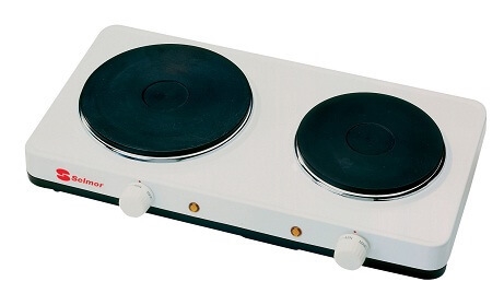 "נטו" - כירה חשמלית כפולה 6 דרגות חום SELMOR W2500  SE-2 "נטו"