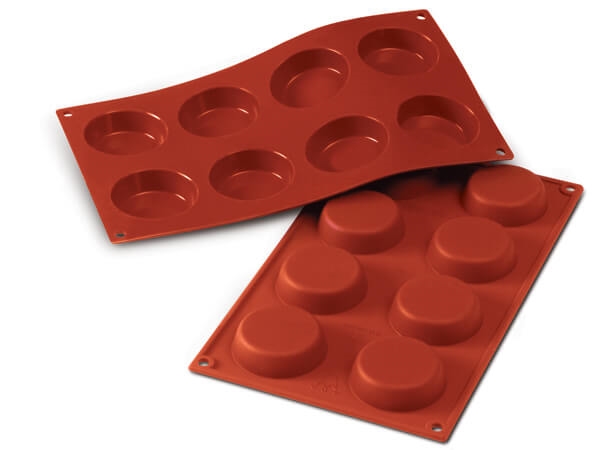 תבנית סיליקון פלאן 8 שקעים SILIKOMART