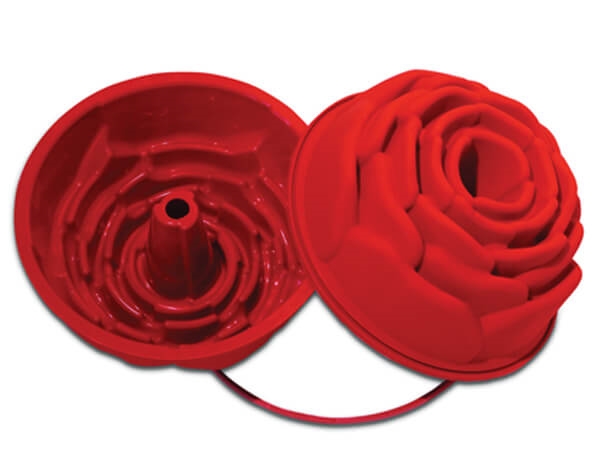 תבנית סיליקון ורד 22 ס"מ SILIKOMART