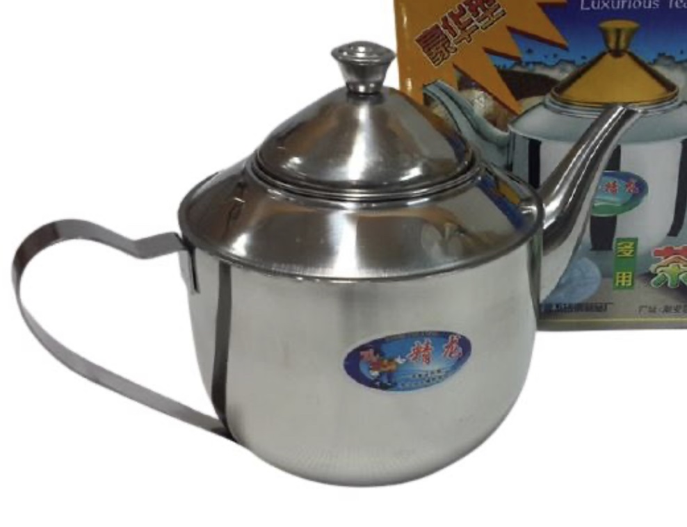 קנקן/תיון נירוסטה +רשת 0.80 ליטר