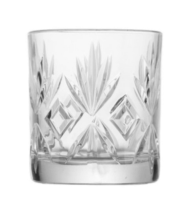 כוס וויסקי "רטרו" דמוי קריסטל UNIGLASS ROYAL 30CL (תואם TIMELESS)