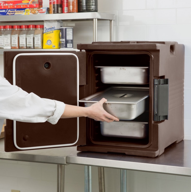 "נטו"- טרמופורט למזון ל 6 תבניות 1/1/65 חום B-M ECONOLINE - נטו "נטו"