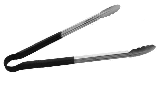 מלקחיים אמריקאיות 23 ס"מ ציפוי PVC שחור