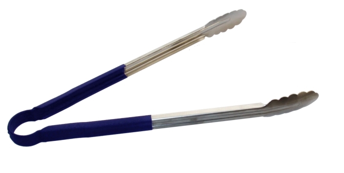 מלקחיים אמריקאיות 30 ס"מ ציפוי PVC כחול