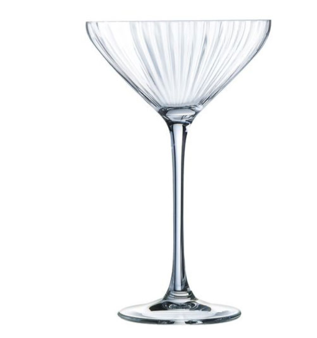 כוס קופ קוקטייל סימטרי פסים ARCOROC 21CL