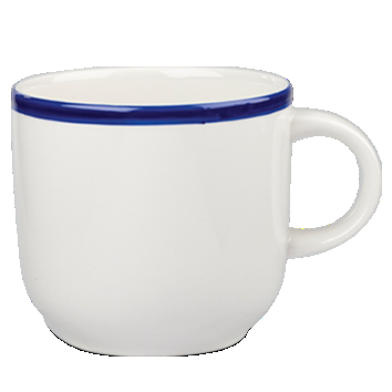 ספל פס כחול גדול CHURCHULL 10OZ