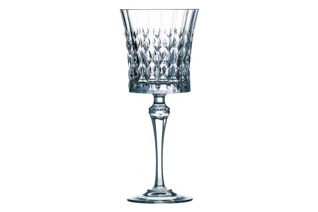 כוס יין 27CL רטרו קריסטל ליידי דימונד ARCOROC L9743