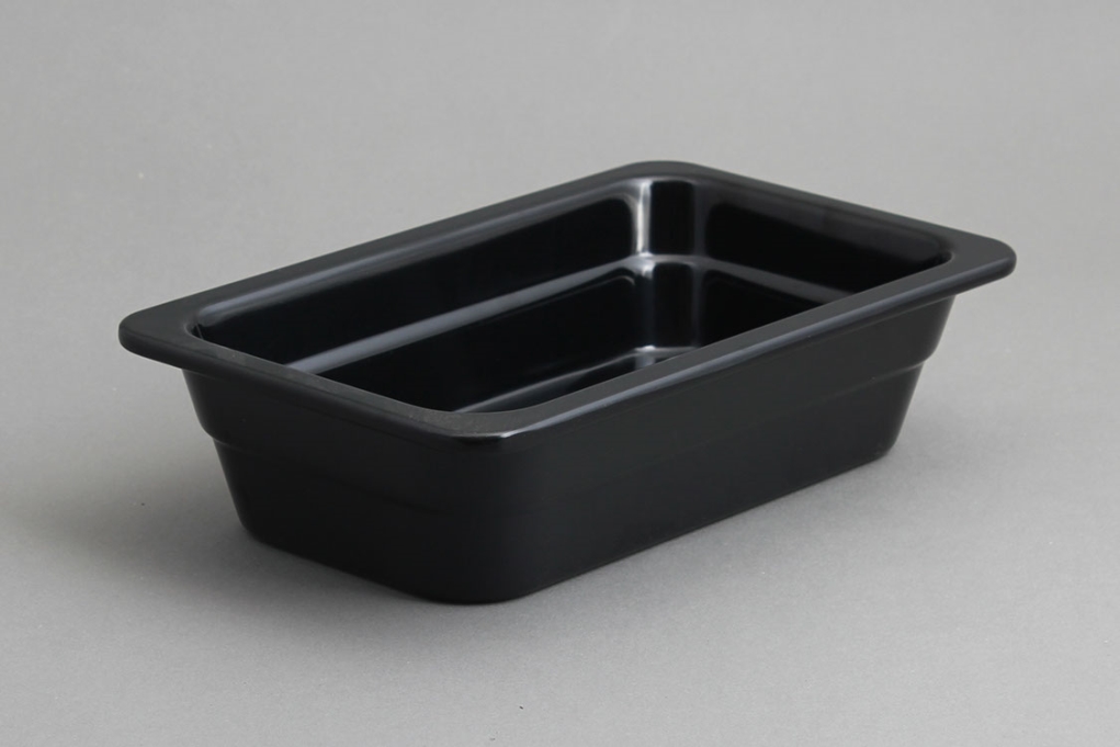 תבנית גסטרונום מלמין 1/4-65 שחור Efay