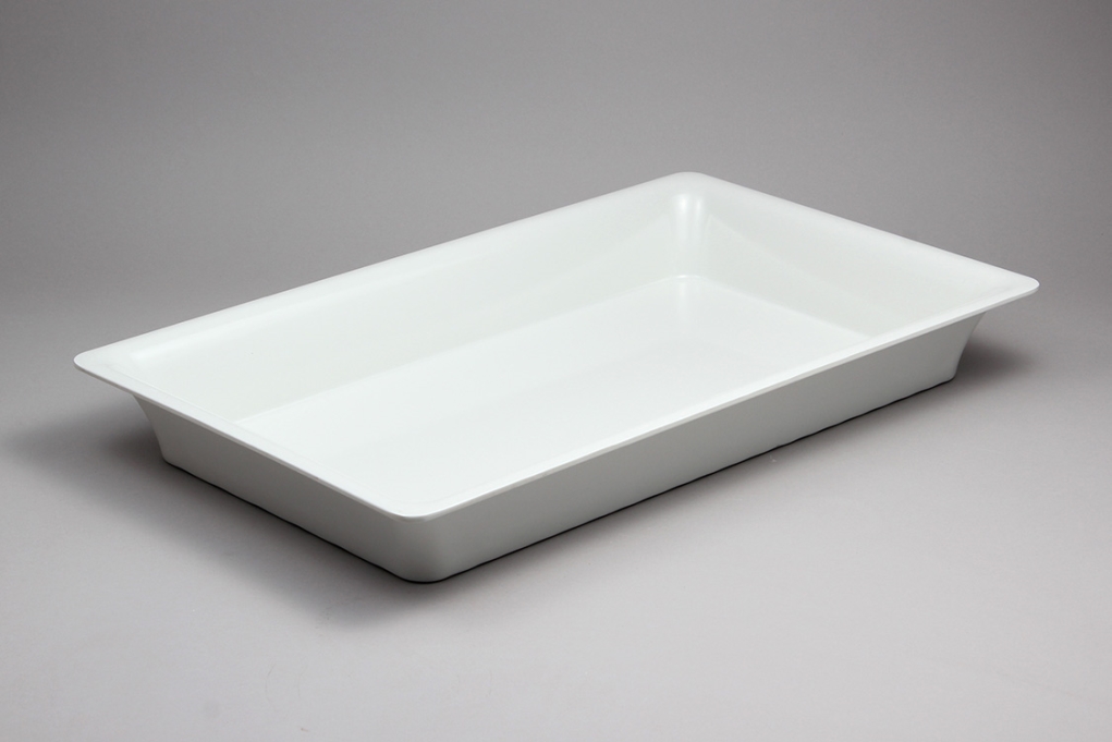 תבנית גסטרונום מלמין סלים 1/1-65 לבן EFAY