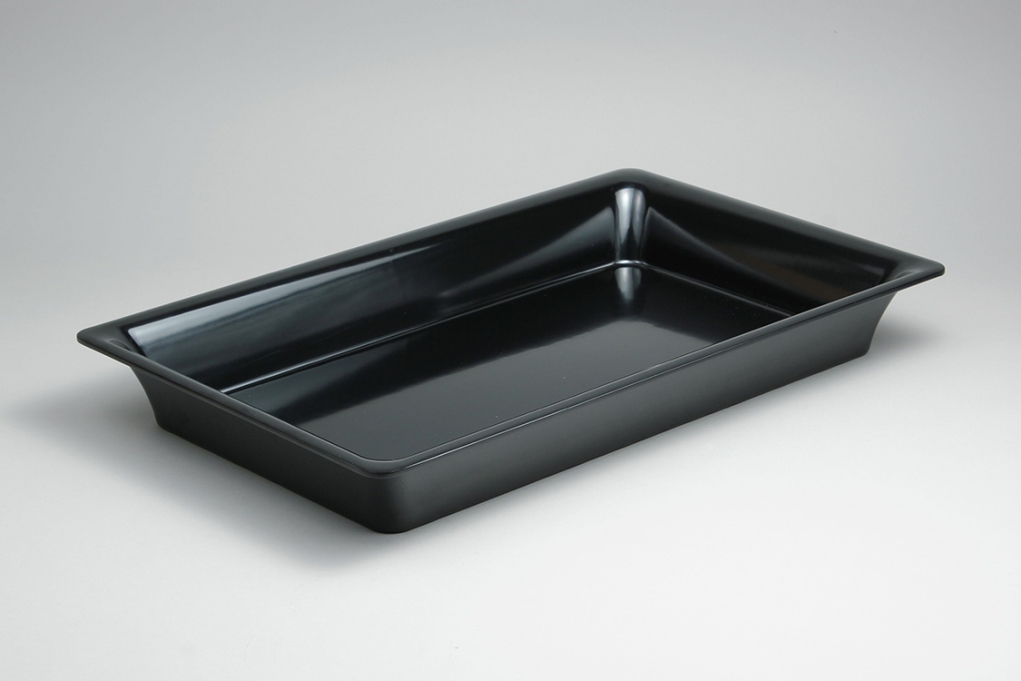 תבנית סלים גסטרונום מלמין 1/1-65 שחור EFAY