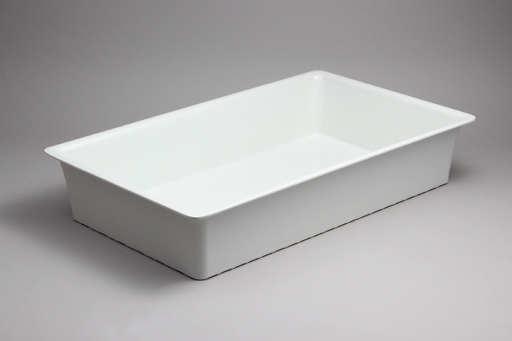 תבנית גסטרונום מלמין סלים 1/1-100 לבן EFAY