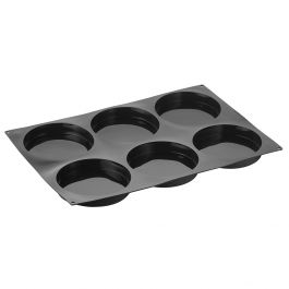 תבנית סיליקון 60/40  6 שקעים 18 ס"מ  גדול PAVONI PX075