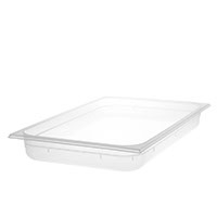 תבנית פוליפר' פלס' 1/1 גובה 65 שקוף למחצה 9.7l