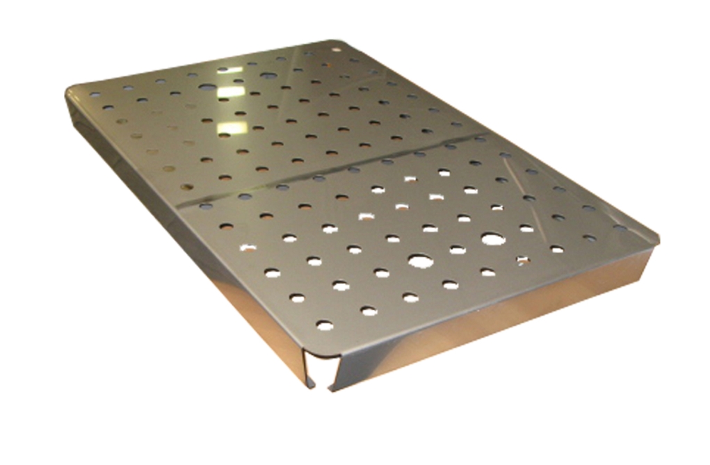 מגש טיפטוף  עם רגליות 61*42 ס"מ נירוסטה B-M ( מתאים לארגז תובלה/בשר )